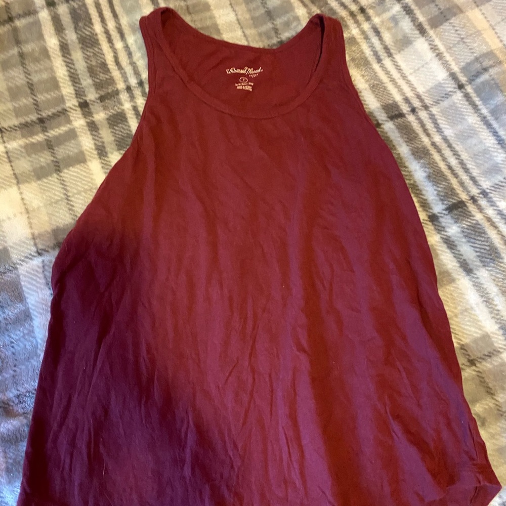 Universal Thread Burgundy Flowy Tank